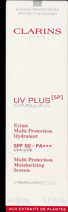 Image du produit Clarins UV PLUS DAILY SCREEN MORE PROTECTION SPF50 50ml (Crème solaire, SPF 50, 50 ml)