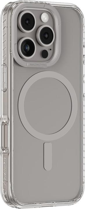 Produktbild Amazingthing Titan Pro Mag Case mit Magnetring für iPhone 16 Pro Max - Grau (Apple iPhone 16 Pro Max)