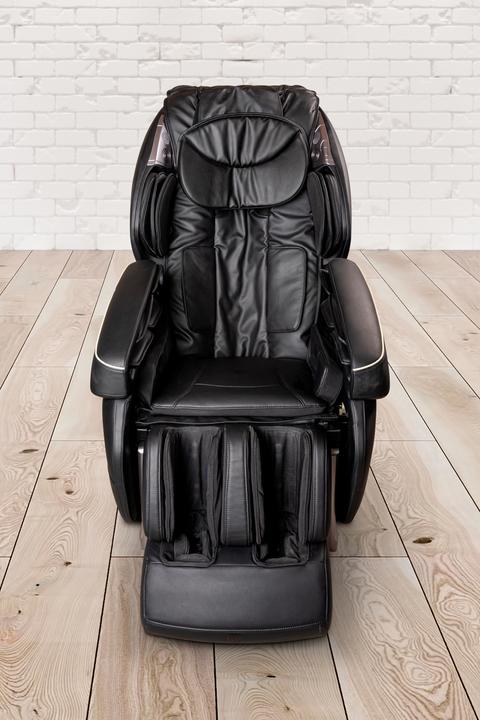 Actual product image PureHaven Massage chair Kneading and tapping massage Heating function Bluetooth USB Voice control black