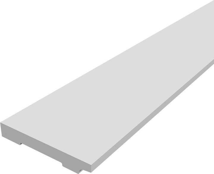 Actual product image Neu.Haus Skirting boards Coevorden set of 14 195x8 cm white (14 Piece)