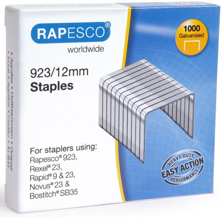 Immagine prodotto Rapesco Graffe 923/12mm (1000 x)