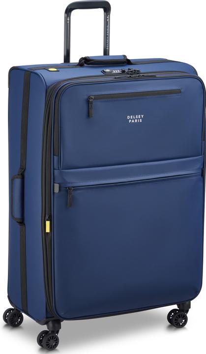 Delsey Maubert 2.0 4 Rollen Trolley 79 cm mit Dehnfalte (118 l, XL (ab 115l))