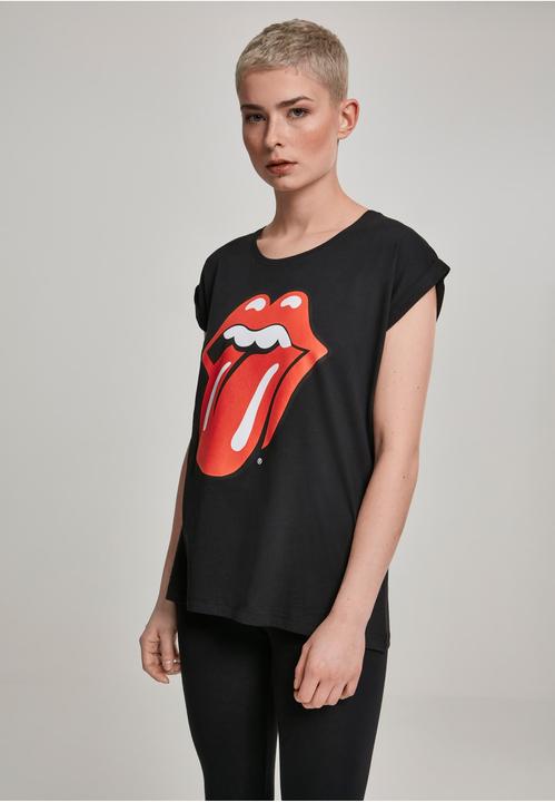 Actual product image Merchcode Ladies Rolling Stones Tongue Tee (4XL)