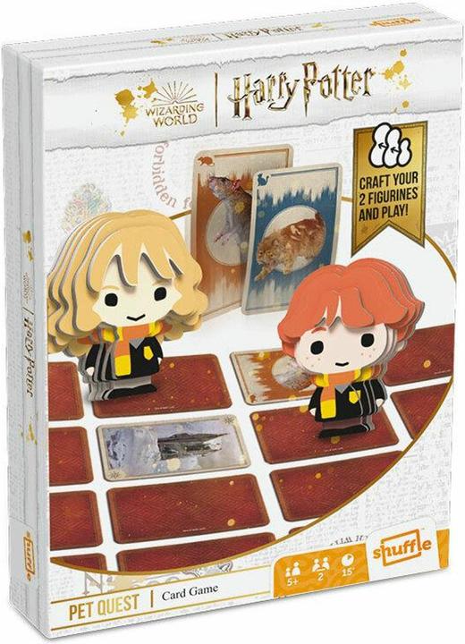 Produktbild ASS Altenburg 22584069 - Harry Potter Pet Quest, Kartenspiel, für 2 Spieler, ab 5 Jahren (Spanisch, Ungarisch, Polnisch, Englisch, Französisch, Dänisch, Finnisch, Deutsch, Niederländisch, Schwedisch, Italienisch, Norwegisch)