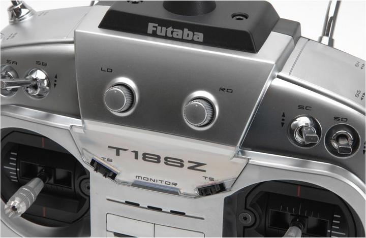 Actual product image Futaba T18SZ-R7008SB-2.4G Mode 2