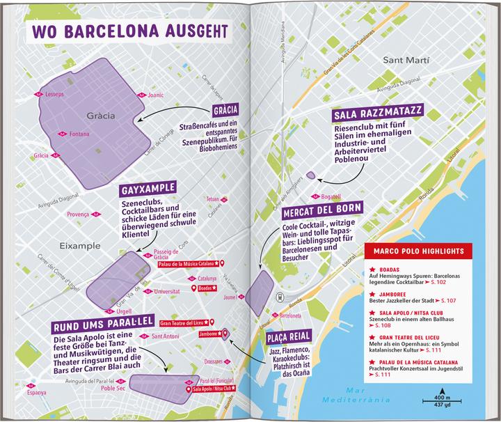 Produktbild Reiseführer Barcelona (Deutsch, Julia Macher, Dorothea Massmann, Ingrid Timmermann, 2025)