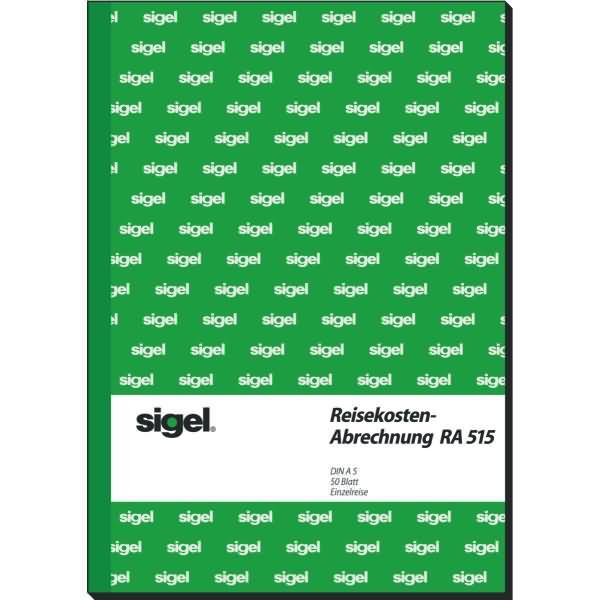 Immagine prodotto Sigel Libretto di moduli "Nota spese di viaggio", A5, 50 fogli (50 x)