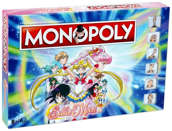 Image du produit Winning Moves Board Game Monopoly Sailor Moon édition anglaise 2-6 joueurs âge 8+ 036177 (Anglais)