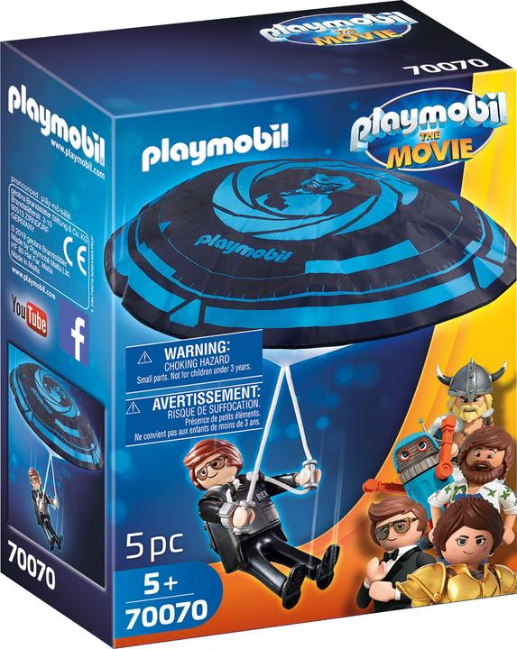 Produktbild Playmobil Rex Dasher mit Fallschirm (70070)