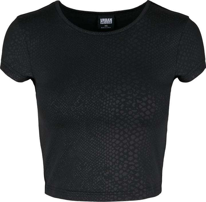 Immagine prodotto Urban Classics Tee con motivo elasticizzato da donna (XL)