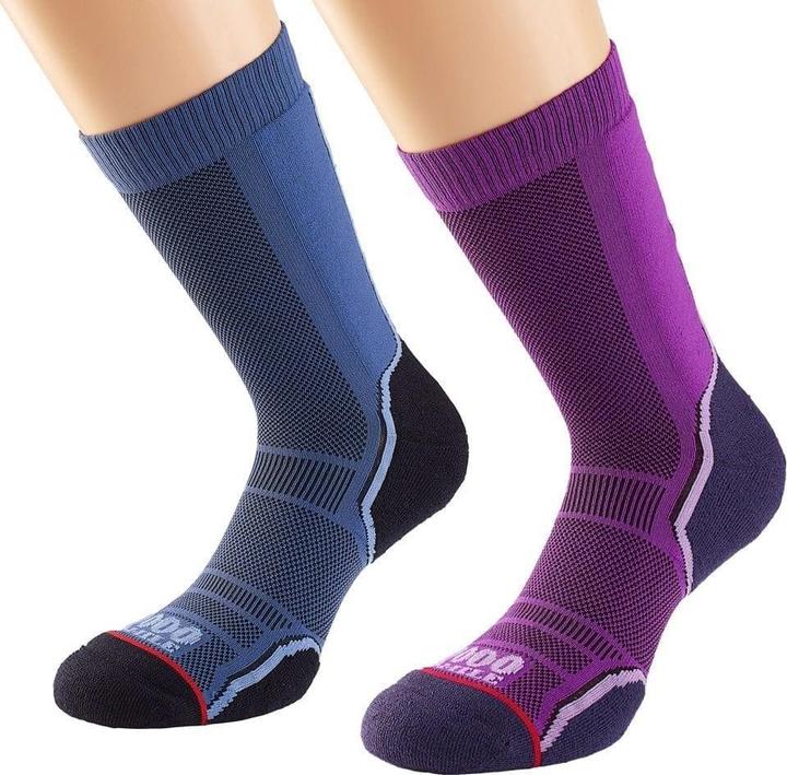 1000 Mile Trek Socken (2Erpack) (39.5 - 42)