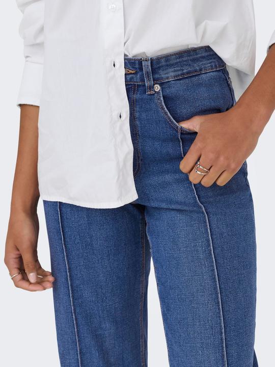 Actual product image Only ONLJUICY Hohe Taille Weiter Beinschnitt Jeans Jeans mit weitem Bein (W30/L36)