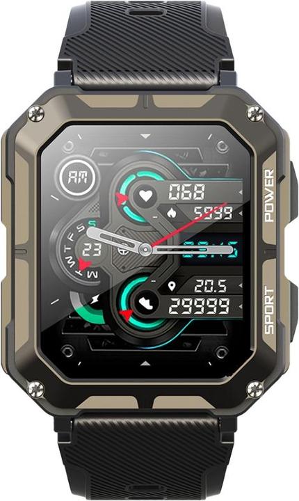 Produktbild RNCF27 SCHWARZ Herren-Smartwatch