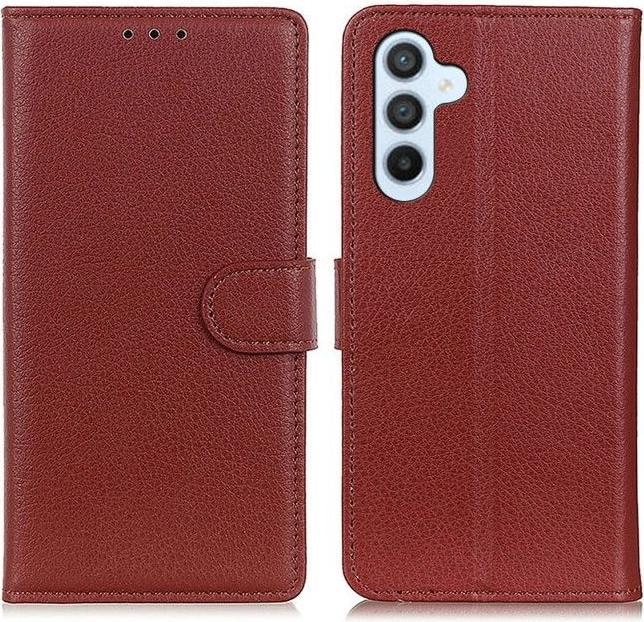 Actual product image MU Classic Litchi Leder Bookcover Series (Samsung Galaxy S24+, Samsung Galaxy S25)