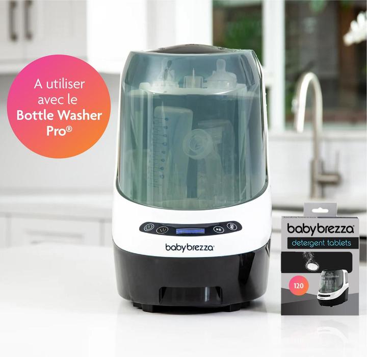Actual product image Baby Brezza Cleaning tabs for Bottle Washer Pro® 120 tabs