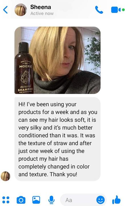 M Moérie Mineralstoffshampoo & Haarconditionerset (Flüssiges Shampoo)