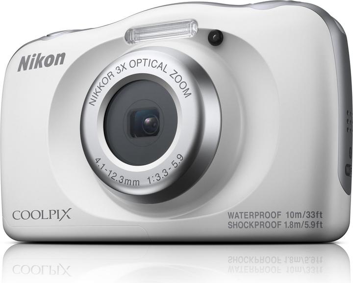 Nikon Coolpix W150 Weiss (30 - 90 mm, 13.20 Mpx, 1/3.1")