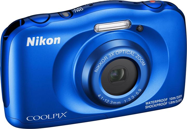 Nikon Coolpix W150 Blau (30 - 90 mm, 13.20 Mpx, 1/3.1")