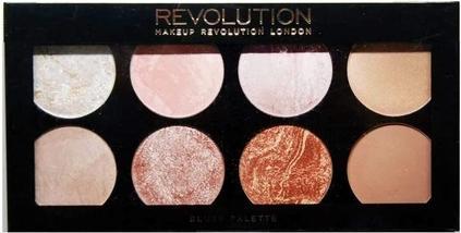 Makeup Revolution bronze and blush palette Ultra Blush Palette Golden Sugar (Golden Sugar)