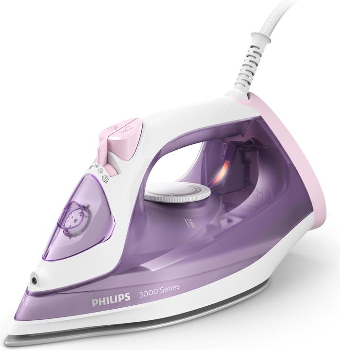 Productafbeelding Philips 3000 serie DST3010/30 Stoomstrijkijzer Keramische Zool Paars (2000 W, 140 g/min)