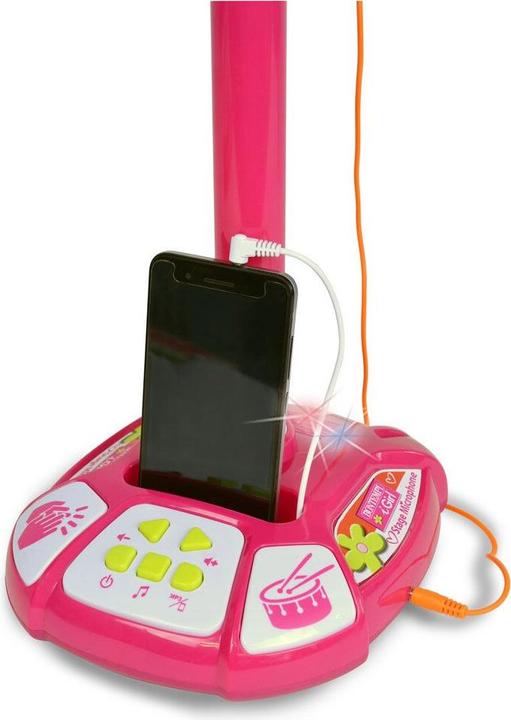 Actual product image Bontempi Vintage Stage Microphone Pink