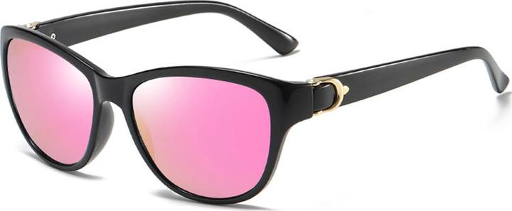Immagine prodotto Techsuit - Sunglasses Polarized (A572) - for Women with UV Protection, PC - Black / Pink Mirror