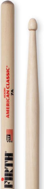 Actual product image Vic Firth VF7A Drum Sticks 7A (Drum set)