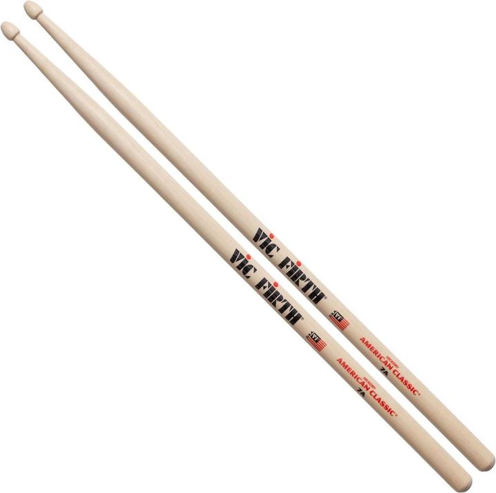 Actual product image Vic Firth VF7A Drum Sticks 7A (Drum set)