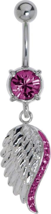 Image du produit Bijouteria Piercing nombril (Acier inoxydable, Laiton, Cristallin)