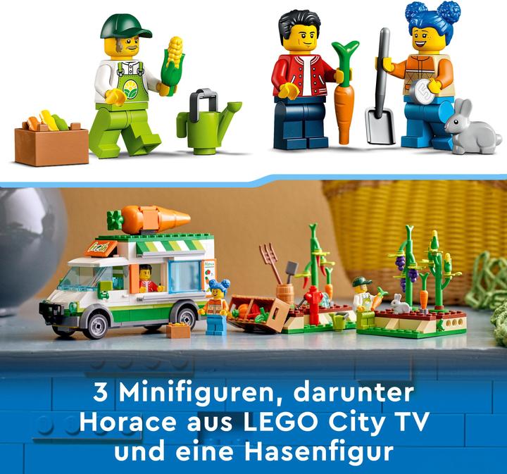 Image du produit LEGO Camionnette de livraison de légumes (60345, LEGO City)