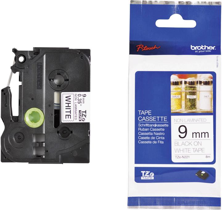 Produktbild Brother Tze-N221 (0.90 cm, Grau)