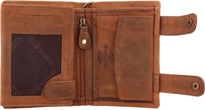 Immagine prodotto Greenland Nature Portafoglio Montenegro RFID in pelle 9 cm