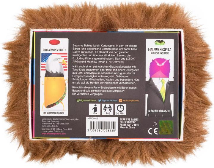Actual product image Asmodée Bears vs Babies (German)
