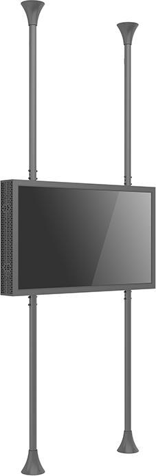 Actual product image Multibrackets M Pro Series Enclosure Floor to Ceiling Mount B2B 55" Medium Black