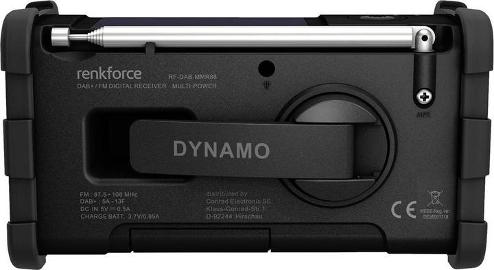 Actual product image Renkforce RF-DAB-MMR88 (DAB+, VHF)