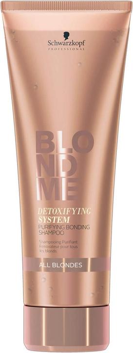 Produktbild Schwarzkopf Professional Blondme - Detoxifying System Purifying Bonding Shampoo (1000 ml, Flüssiges Shampoo)