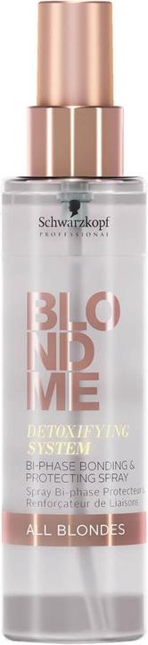 Actual product image Schwarzkopf Professional Blondme - Detoxifying System Bi-Phase Bonding & Protecting Spray (150 ml)
