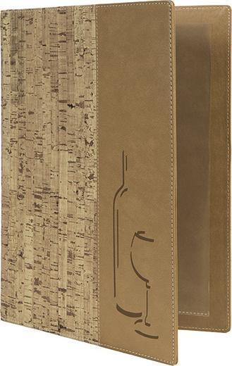 Produktbild Securit Weinkarte DESIGN CORK, DIN A4, beige