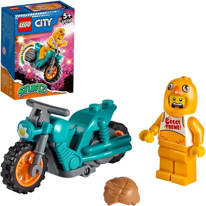 Image du produit LEGO Vélo cascadeur de la mascotte (60310, LEGO City)