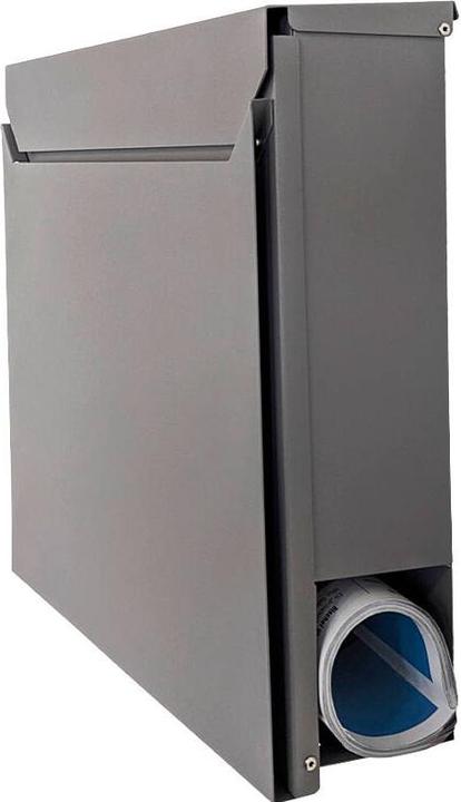 Productafbeelding SafePost 800 Brievenbus grijs-grijs. RAL9007 mat