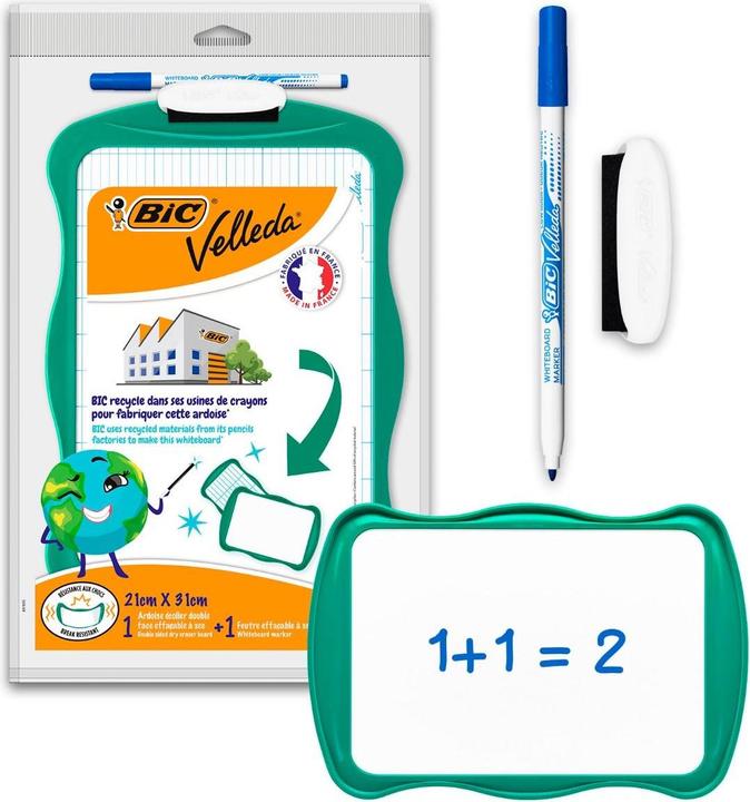 Produktbild Bic Weiáwandtafel Velleda 50 recycelt, (B)210 x (H)310 mm