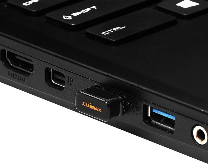 Produktbild edimax N150 Wi-Fi Bluetooth 4.0 Nano-USB-Adapter (USB 2.0)