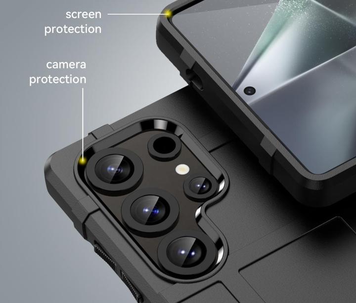 Actual product image Screenguard Rugged Shield cover (Samsung Galaxy S25 Ultra)