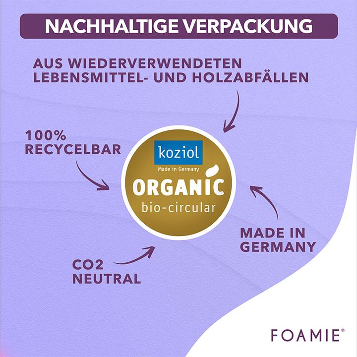 Actual product image Foamie Concentrate Shampoo Repair - 80g (Solid shampoo)