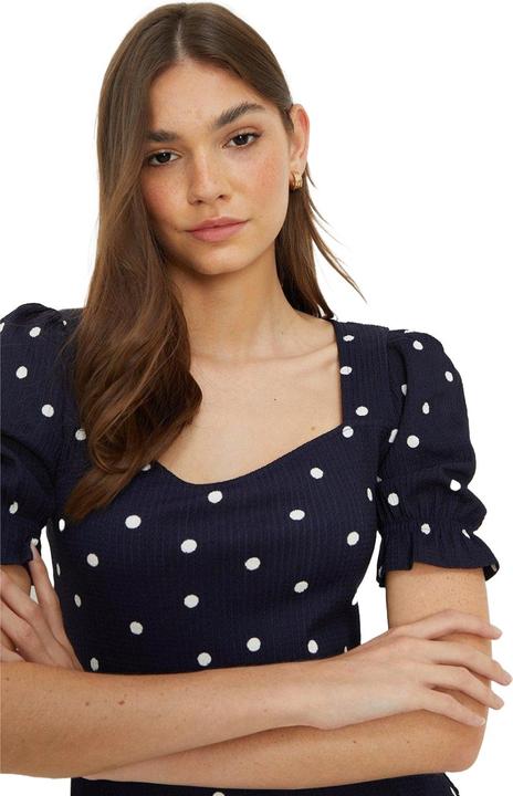 Immagine prodotto Dorothy Perkins Vestito Midi A Pois A Cuore Scamiciato Donna (38)