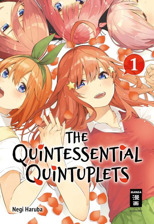 Actual product image The Quintessential Quintuplets 01 (German, Negi Haruba, 2020)