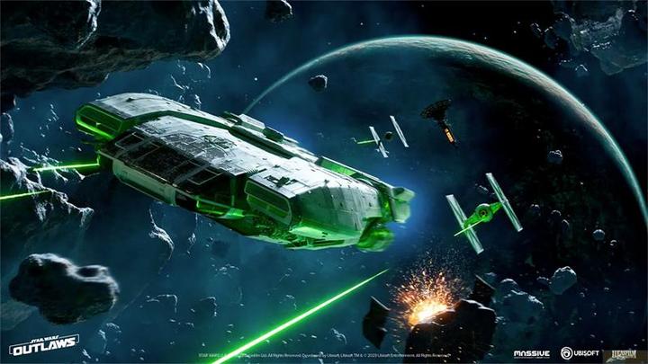 Actual product image Ubisoft Star Wars Outlaws (Xbox Series X, DE)