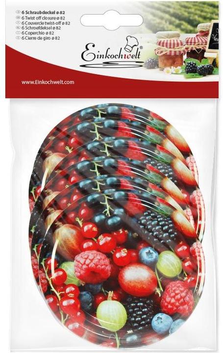 Image du produit Dosen-Zentrale Couvercle Twist-off 'Baies (6 pcs, 0.67 l)