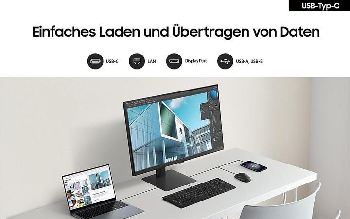 Actual product image Samsung ViewFinity S6 - S60UD (2560 x 1440 pixels, 24")