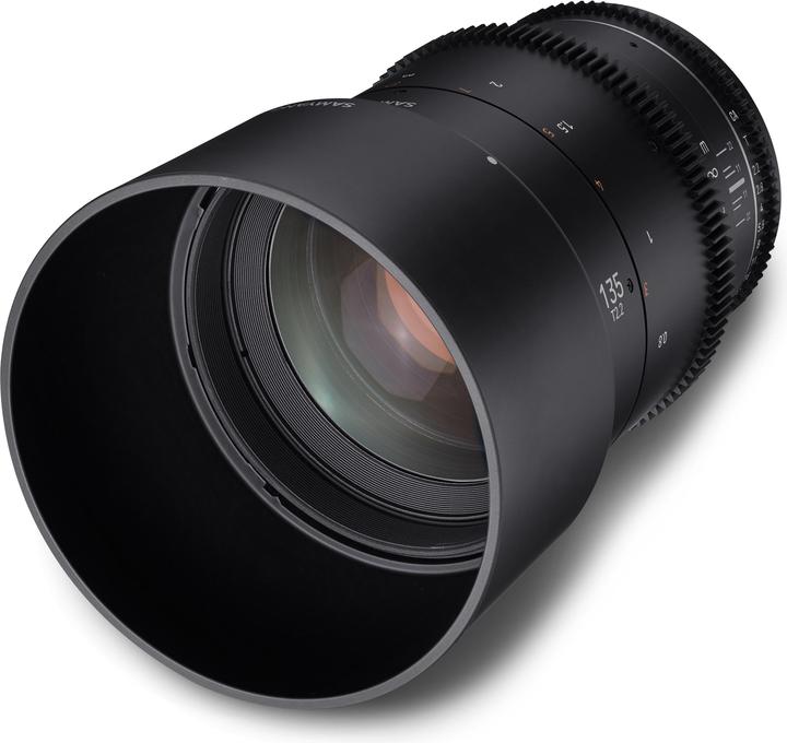 Image du produit Samyang MF 135mm T2,2 VDSLR MK2 Sony E (Sony E, Micro Four Thirds, APS-C / DX, Plein format)